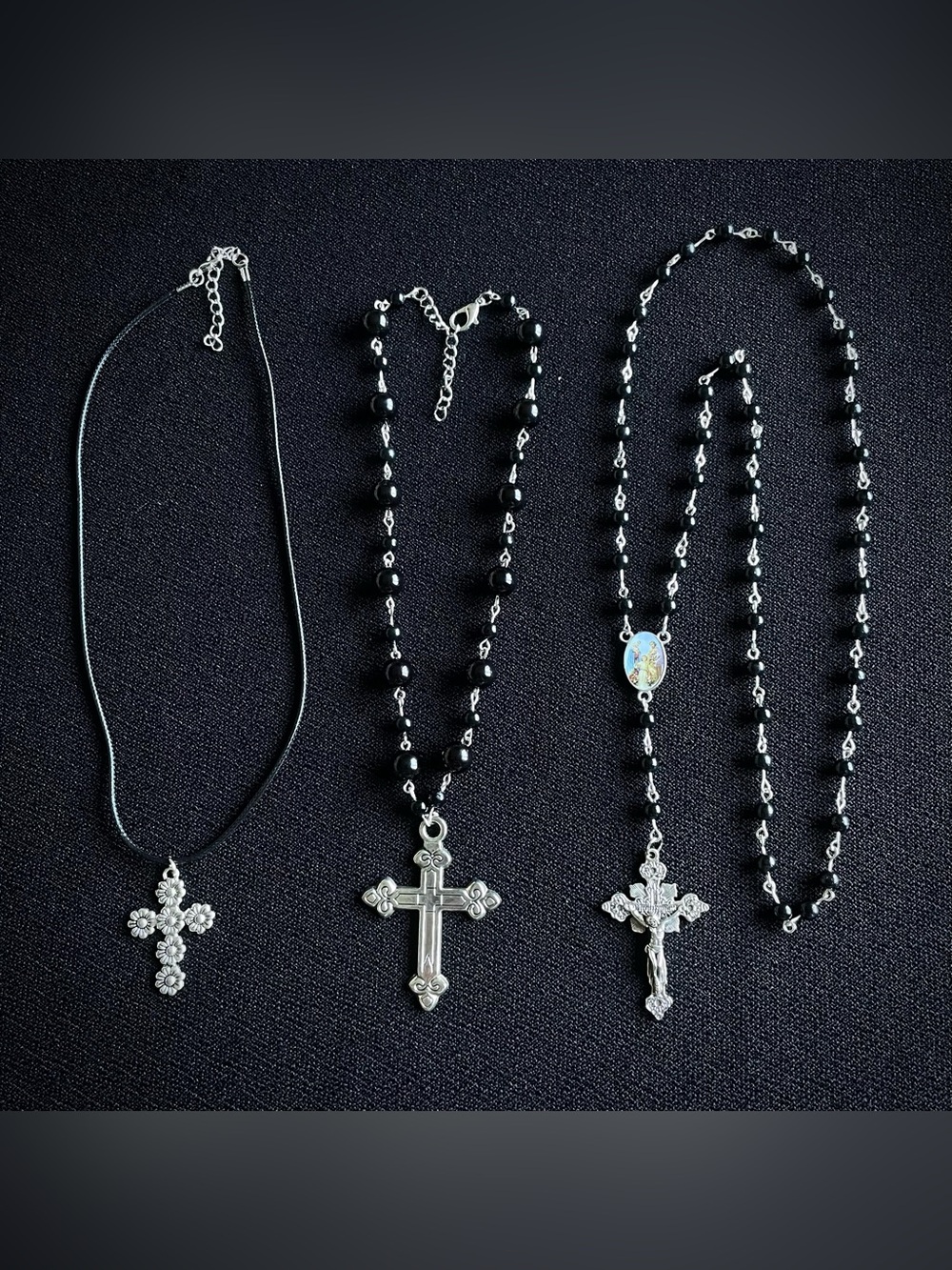 Gothic Cross Necklace Bundle
